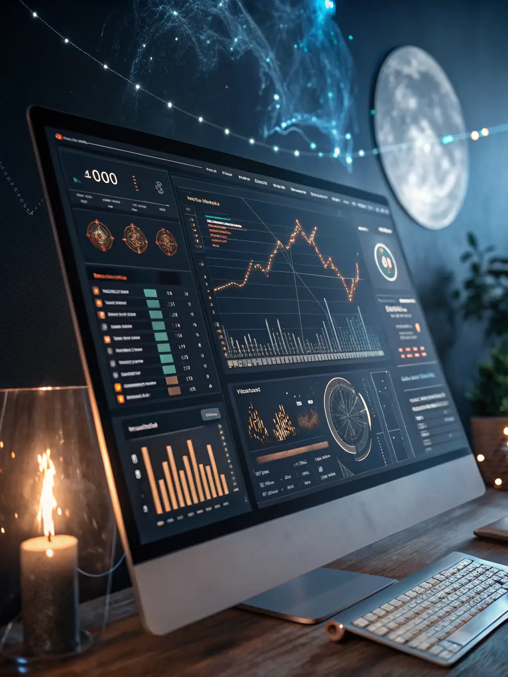 An image of a dashboard displaying detailed financial analytics provided by Ramp, highlighting data-driven decision-making.