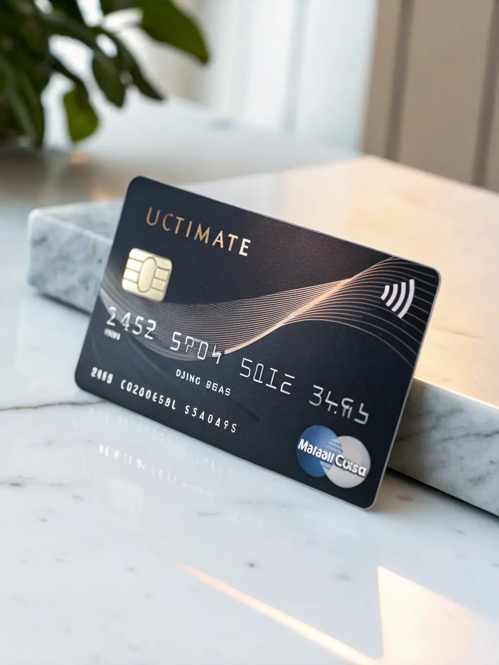 A professional, brightly lit studio shot of a Brex corporate credit card, showcasing its sleek design and prominent logo.